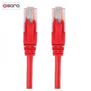 کابل شبکه CAT6 مدل NV2-6 رنگ قرمز