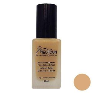 کرم پودر مدیسان سری Oily Skin مدل Foundation Effect No 2 حجم 30 میلی لیتر 