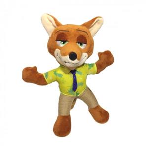 عروسک طرح روباه زوتوپیا مدل نیک وایلد ارتفاع 30 سانتی متر