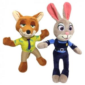 عروسک طرح خانواده زوتوپیا مدل Zootopia مجموعه 2 عددی