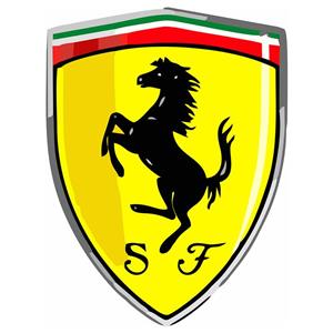 استیکر خودرو طرح ferrari01 