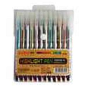 خودکار ژیخوآ مدل هایلایتر اکلیلی کد 25 بسته 12 عددی