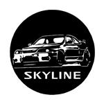 استیکر رومادون طرح SkyLine کد 2375