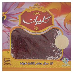 زعفران کارتی گلیران مقدار 2.304 گرم Goliran Card Saffron 2.304 gr