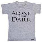 تی شرت آستین کوتاه دخترانه 27 مدل Alone in the Dark کد MH86