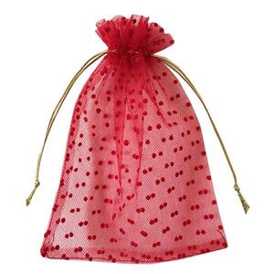 کیسه هدیه مدل خال خالی کد 06 بسته 10 عددی