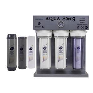 دستگاه تصفیه کننده آب آکوآ اسپرینگ مدل RO-S7-KZ 7077 به همراه فیلتر  مجموعه 3 عددی
