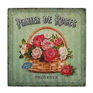 زیر لیوانی  طرح نقاشی تبلیغ کلاسیک سبد گل کد    5775212_4125