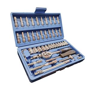 آچار بکس باس مدل  LIFE STYLE مجموعه 46 عددی