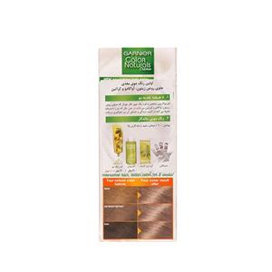 کیت رنگ مو گارنیه شماره 7.1 بلوند با انعکاس دودی Garnier Color Naturals Hair Cream Kit 