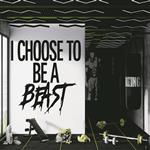 استیکر والتت مدل i choose to be a beast کد R2