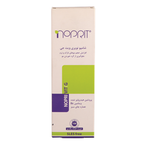 شامپو حجم دهنده موهای نازک و چرب نوپری ویت جی نوپریت Nopri Vit G Shampoo Noprit 