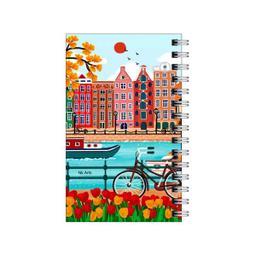 دفترچه یادداشت مدل to do list طرح منظره پاییزی کد 0431234