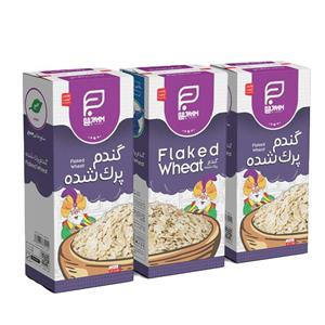 گندم پرک پاکتی جمع - 150 گرم بسته 3 عددی
