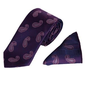 ست کراوات و دستمال جیب مردانه امپریال مدل A28 
