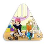 پیکسل خندالو طرح لوسی و ناتسو انیمه فری تیل Fairy Tail مدل مثلثی کد 16502