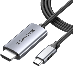 کابل تبدیل USB-C به HDMI لنشن مدل CU-707H-3M NA 4K 60HZ طول 3 متر