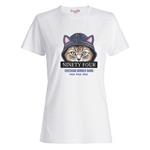 تی شرت آستین کوتاه دخترانه کاندید اسپرت طرح گربه مدل 509