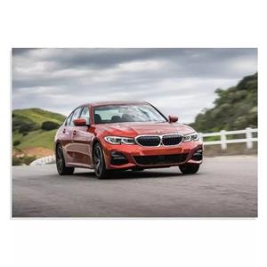 پوستر طرح ماشین بی ام دبلیو 330 آی - BMW 330i xdrive 2019 مدل NV0635