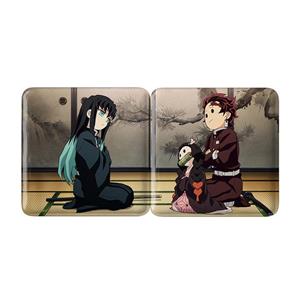 پیکسل خندالو مدل تانجیرو و نزوکو و تویچیرو Demon Slayer کد A142 مجموعه 2 عددی