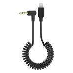 کابل تبدیل جک 3.5 میلیمتری به لایتنینگ کامیکا مدل CVM-D-MI طول 0.6 متر