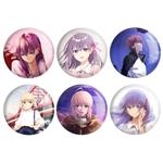 مگنت خندالو طرح انیمه فیت استی نایت Fate Stay Night کد 1398B مجموعه 6 عددی