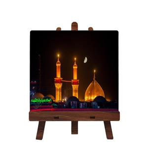کاشی مبین ایده مدل امام حسین (ع) cm10 کد 785 به همراه پایه