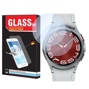 محافظ صفحه نمایش شیشه‌ای هارد اند تیک مدل SH-HT مناسب برای ساعت هوشمند سامسونگ Galaxy watch 6 Classic 47mm بسته دو عددی