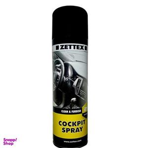 اسپری تمیزکننده داشبورد خودرو زتکس مدل کاکپیت حجم 500 میلی لیتر