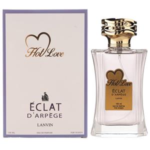 ادوپرفیوم زنانه هات لاو مدل اکلت لانوین حجم 100 میلی‌لیتر Hot Love ECLAT LANVIN Eau De Parfum for Women 100 Ml