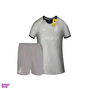 ست تی شرت و شلوارک ورزشی مردانه مدل النصر عربستان 3rd 2023