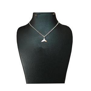 گردنبند ویونج مدل استیل طرح دم وال 01