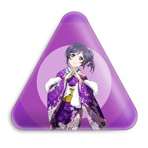 پیکسل خندالو طرح اومی سونادا انیمه لاو لایو Love Live مدل مثلثی کد 18295