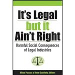 کتاب Its Legal but It Aint Right اثر Nikos Passas and Neva R. Goodwin انتشارات University of Michigan Press 