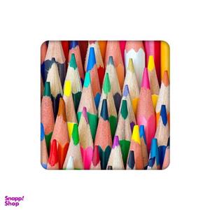 زیرلیوانی طرح مدادهای رنگی رنگی کد 8914928