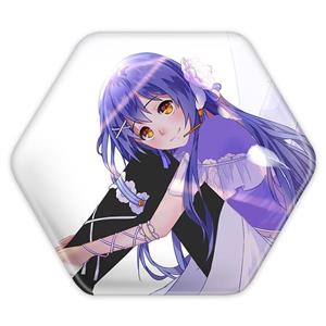 پیکسل خندالو طرح اومی سونادا انیمه لاو لایو Love Live مدل شش ضلعی کد 18268