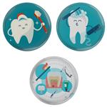 پیکسل مدل دندان و سلامت و دندانپزشکی مجموعه 3 عددی