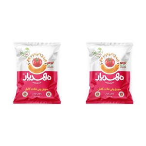 اسنک سویق پفی کچاپ مهدیار - 50 گرم بسته 2 عددی