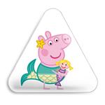 پیکسل خندالو طرح پپا انیمه پپاپیک Peppa pig مدل مثلثی کد 22062