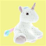 عروسک طرح اسب تک شاخ مدل With Snuggles Starry Unicorn کد SZ9/584 ارتفاع 40 سانتی‌متر