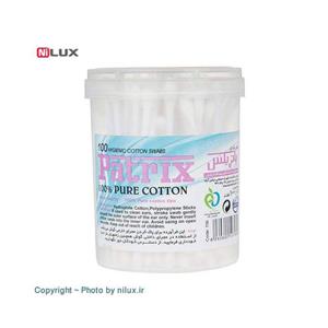 گوش پاک‌کن پاتریکس بسته 100عددی Patrix Hygienic Cotton Swabs 100PCS 