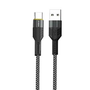 کابل تبدیل USB به USB-C هیسکا مدل LX-305C طول 2 متر