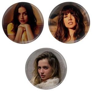 پیکسل مدل S3-10 طرح بازیگر هالیوود آنا د آرماس مجموعه 3 عددی