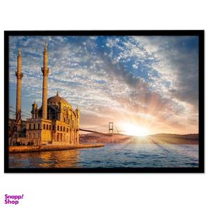 تابلو نوری بکلیت طرح منظره شهر استانبول مدل B-S1316