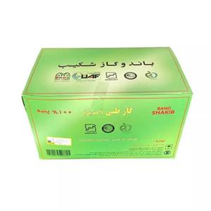 گاز استریل شکیب مدل طبی بسته 150 عددی