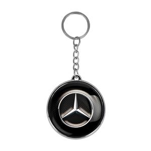جاکلیدی خندالو طرح مرسدس بنز Mercedes Benz مدل دوطرفه کد 2350123508 