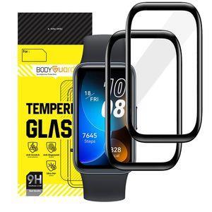 محافظ صفحه نمایش بادیگارد مدل PMMA مناسب برای ساعت هوشمند هوآوی Band 8 بسته 2 عددی