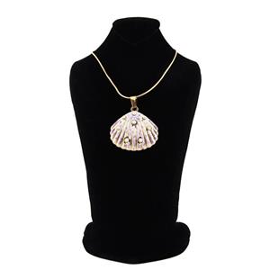 گردنبند زنانه طرح صدف