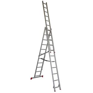 نردبان 33 پله الوپات مدل دوطرفه کشویی 9m 