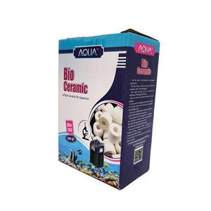 سرامیک آکواریوم آکوا مدل Bio Ceramic کد S06 وزن 300 گرم